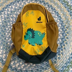 Deuter Kids Dino Pico Backpack - Yellow and Green